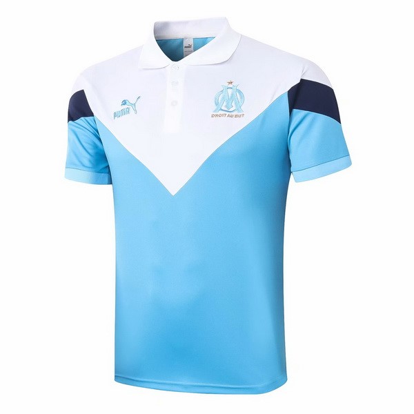 Polo Marseille 2020-21 Blau Licht